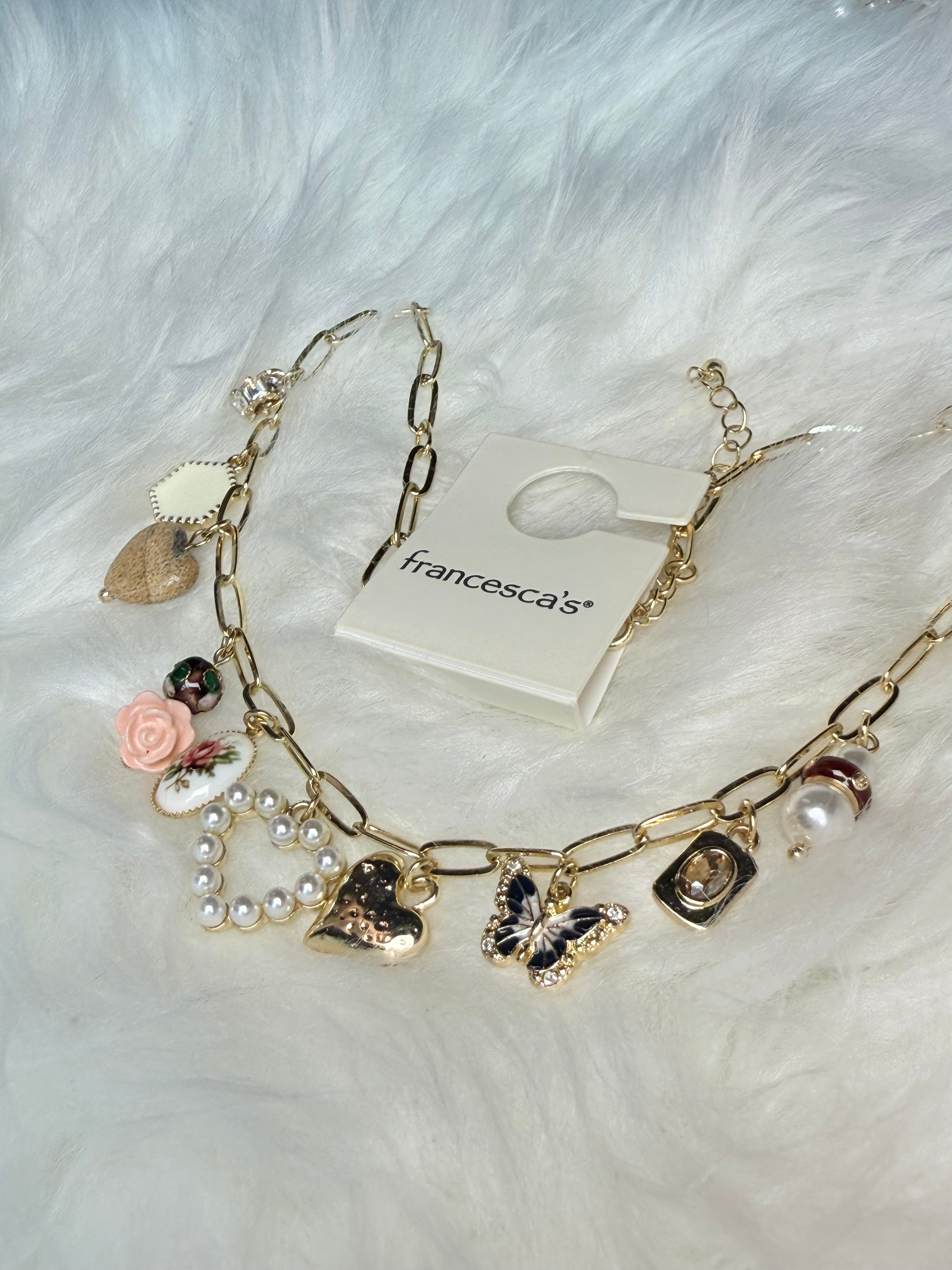 Vintage Charm Statement Necklace