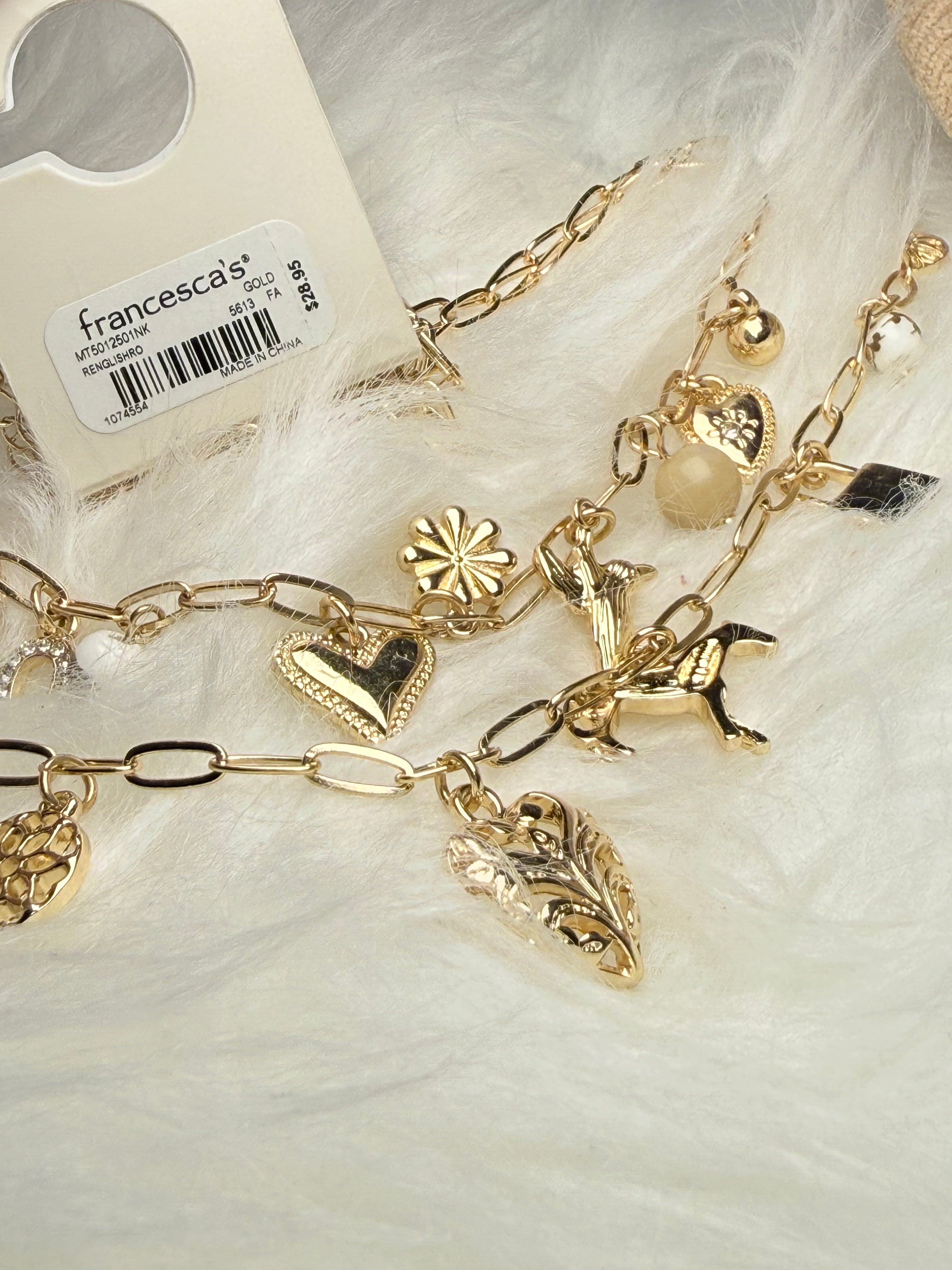 Celestial Charm Statement Necklace