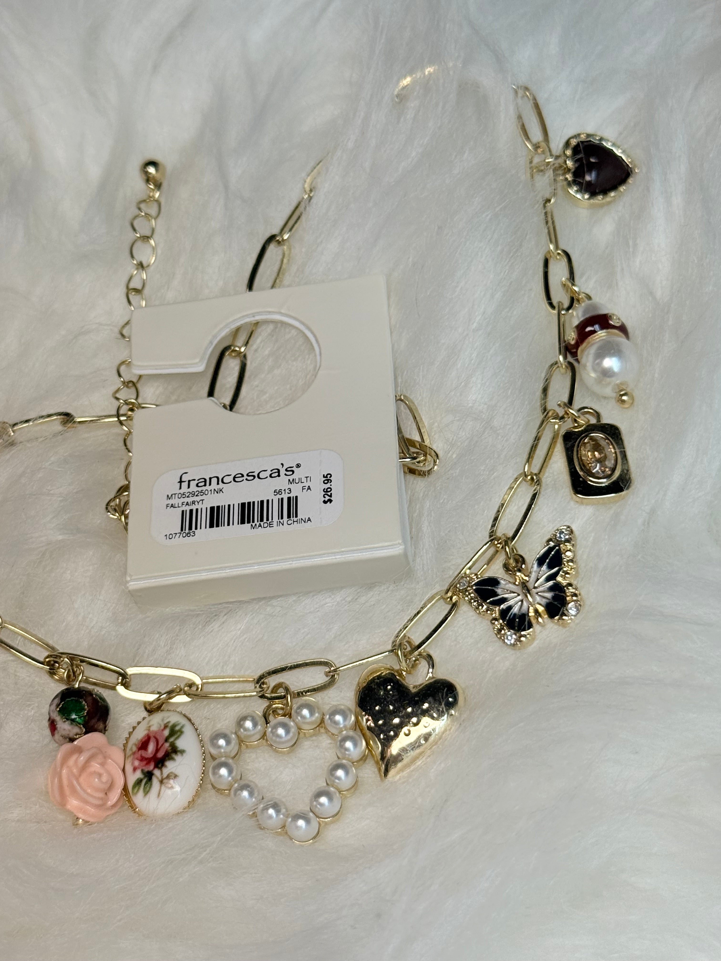 Vintage Charm Statement Necklace