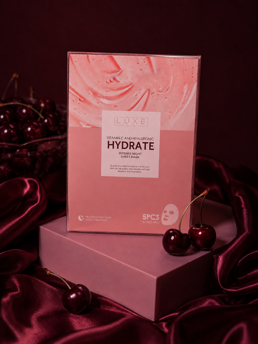 The Luxe Beauty 5PC Face Mask Set
