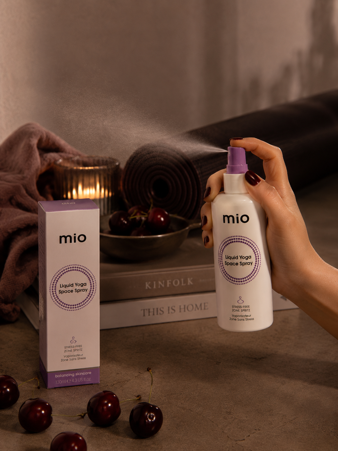 Mio Liquid Yoga Space Spray | Stress-Free Zone Spritz | 4.3 oz